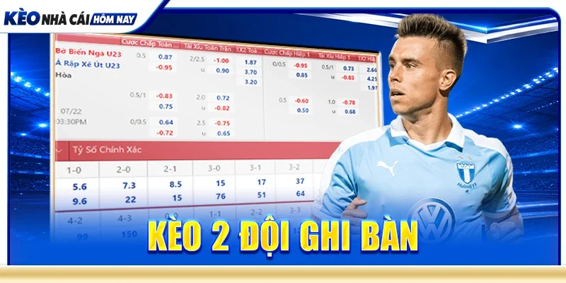 Kèo 2 đội ghi bàn