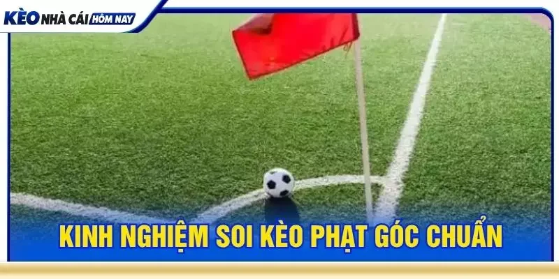 Kinh nghiệm soi kèo phạt góc chuẩn