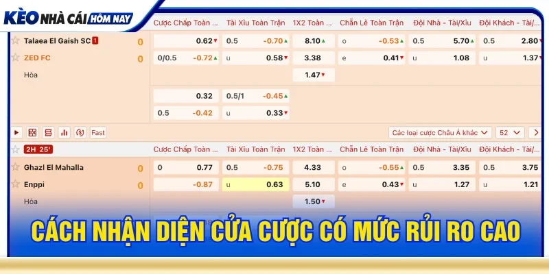 Những loại kèo nào không nên đánh và cách nhận biết